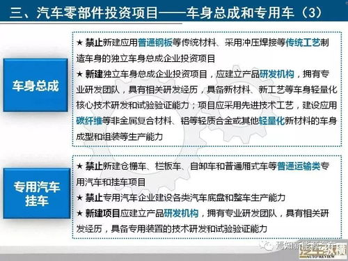 政策 10張ppt看懂發改委 汽車產業投資管理規定 新規,附規定全文